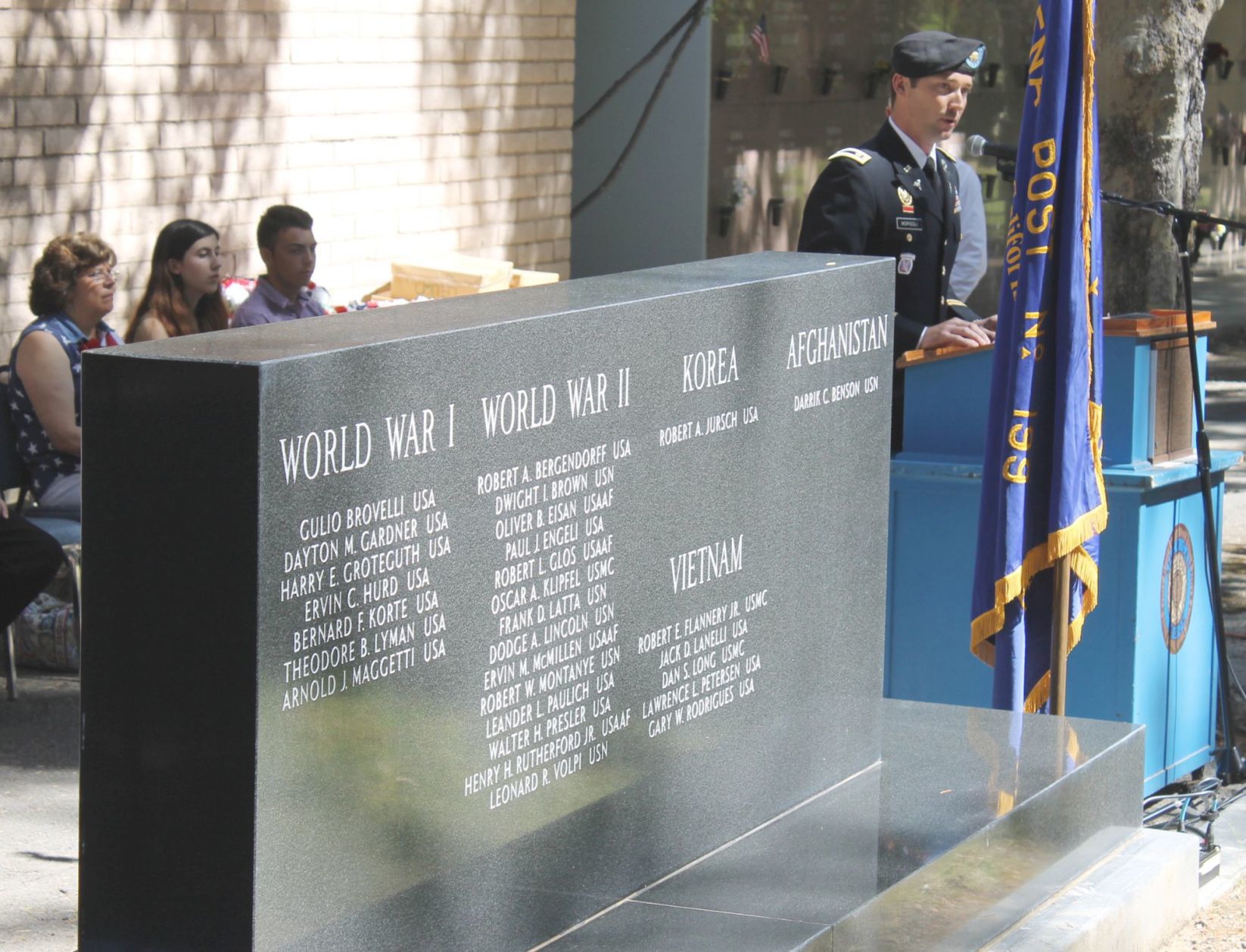 Memorial Day services at St. Helena Cemetery